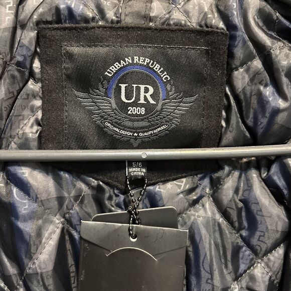 Urban Republic Classic Boys Pea Coat 5/6 - Picture 7 of 7